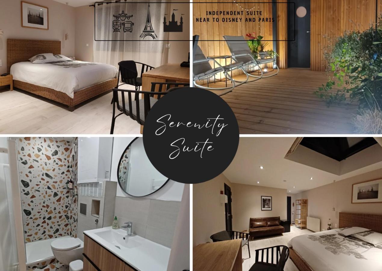 Serenity Indepedent Suite Near To Disneyland & Paris Bussy-Saint-Georges Esterno foto